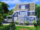 Sims 4 — Quiet Summer by Emjee78 — This lovely 1 bedroom, 1 bathroom house is built on a 20x20 lot in Windenburg, and is