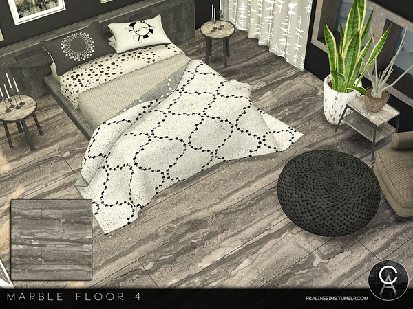 Sims 4 — Marble Floor 4 by Pralinesims — By Pralinesims
