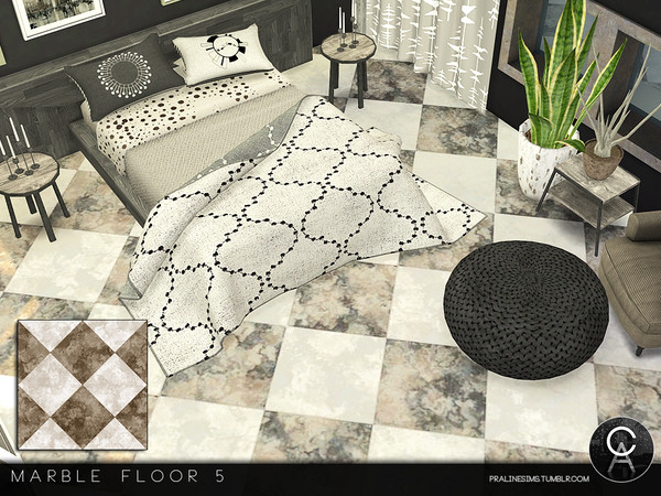 Sims 4 — Marble Floor 5 by Pralinesims — By Pralinesims