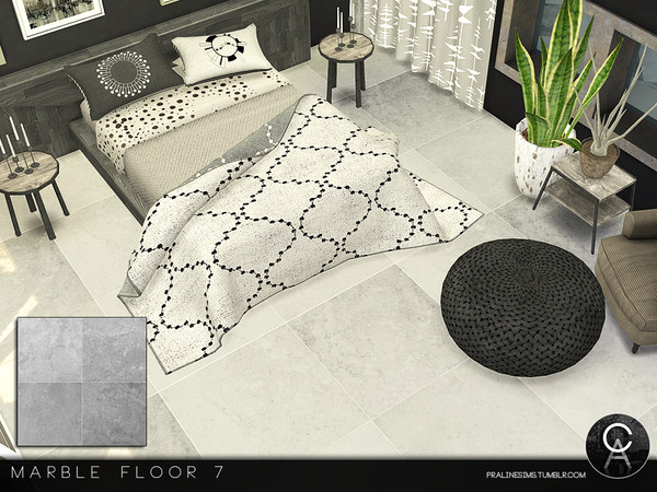 Sims 4 — Marble Floor 7 by Pralinesims — By Pralinesims