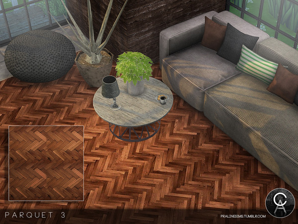 Sims 4 — Parquet 3 by Pralinesims — By Pralinesims