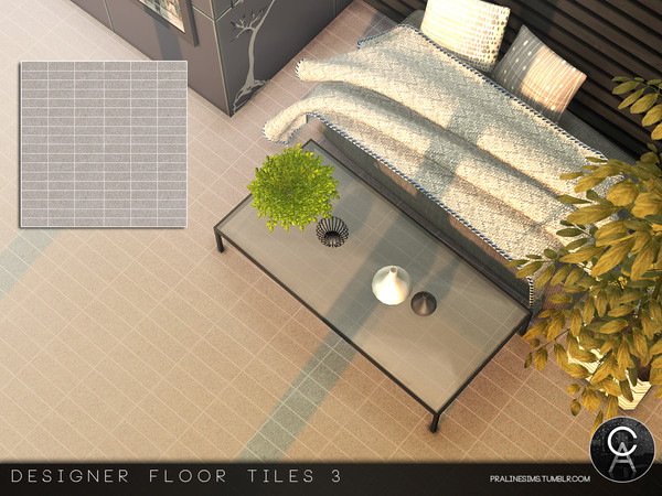 Sims 4 — Designer Floor Tiles 3 by Pralinesims — By Pralinesims