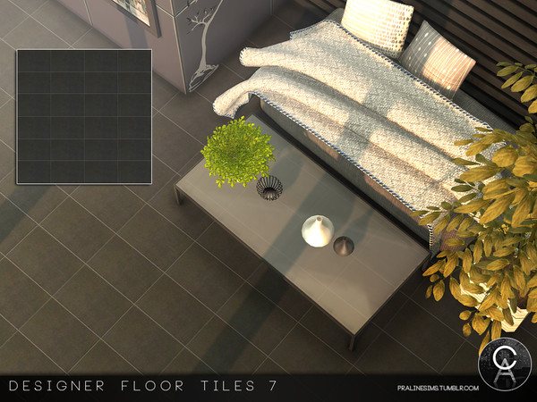 Sims 4 — Designer Floor Tiles 7 by Pralinesims — By Pralinesims