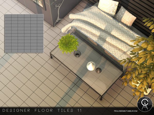 Sims 4 — Designer Floor Tiles 11 by Pralinesims — By Pralinesims