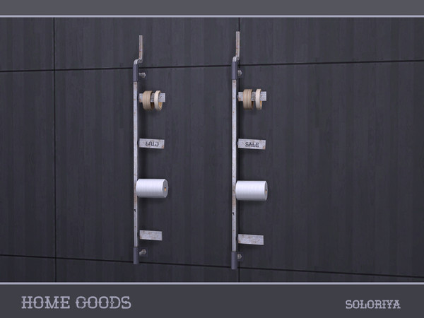 Sims 4 — Home Goods Wall Deco Sale by soloriya — Wall deco sale with metal parts and threads. English and simlish