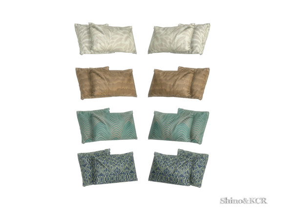 Sims 4 — Living Baker - Pillows Loveseat by ShinoKCR — Contemporary Furnitureset inspired by the Designer Jean Louis