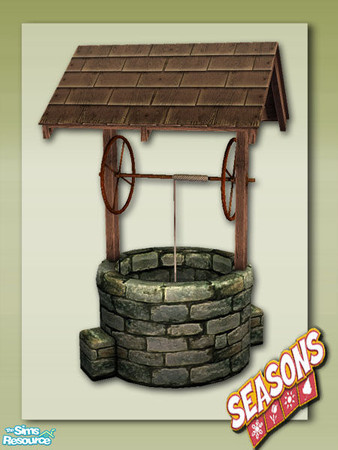 Sims 2 — Seasons: Buyable Wishing Well - Mesh by Shakeshaft — Part of the Seasons Wishing Well Set, now buyable from the