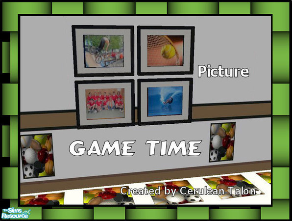 Sims 2 — Game Time - Bedroom - Picture by Cerulean Talon — Wonderfully vibrant picture made especially for the sports