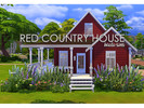 Sims 4 — [koala-sims] Red Country House by koala-sims — A modest sized home inspired by 19th century farmhouse