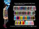 Sims 4 — Qnie Recolor Serenity Effy Dress - mesh needed by Qvoix2 — TOU: https://qvoix.tumblr.com/mytou original mesh
