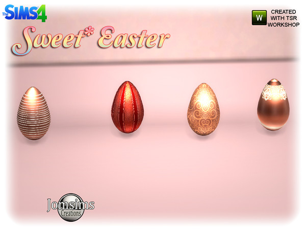Sims 4 — sweet easter eggs 6 more small by jomsims — sweet easter eggs 6 more small