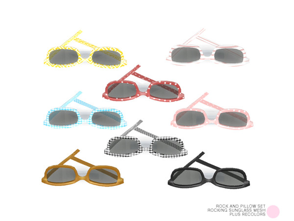 Sims 4 — Rocking Sunglass Mesh by DOT — Rocking Sunglass Mesh by DOT of The Sims Resource