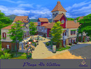 Sims 4 — Plaza De Willow by LeeLooRussia2 — This place is perfect for family day trips and for night parties. There is a