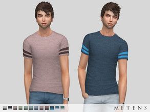 Sims 4 — Jake T-shirt by Metens — Comes in 12 colours. I hope you like it! :)