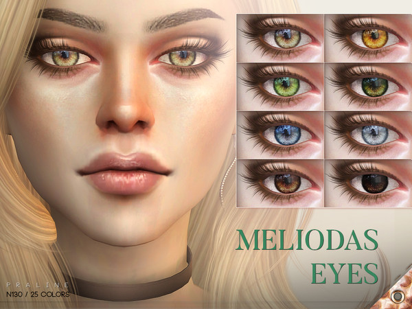 Sims 4 — Meliodas Eyes N130 by Pralinesims — Eyes in 25 colors.