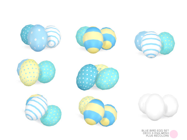 Sims 4 — Deco 3 Egg Mesh by DOT — Deco 3 Egg Mesh by DOT of The Sims Resource