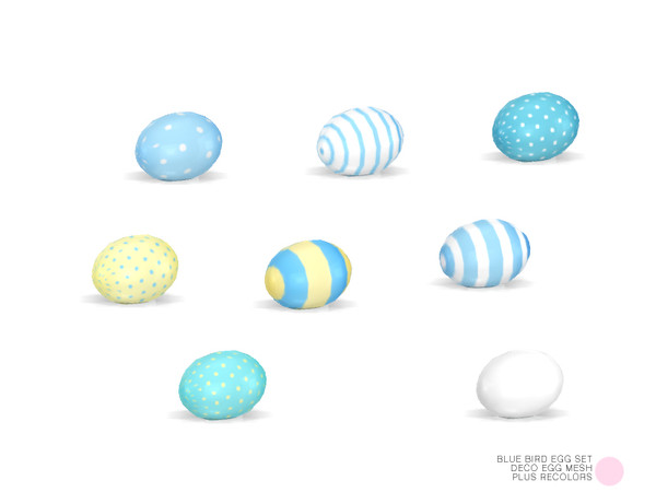 Sims 4 — Deco Egg Mesh by DOT — Deco Egg Mesh by DOT of The Sims Resource