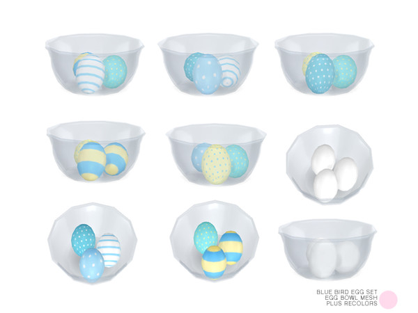 Sims 4 — Egg Bowl Mesh by DOT — Egg Bowl Mesh by DOT of The Sims Resource