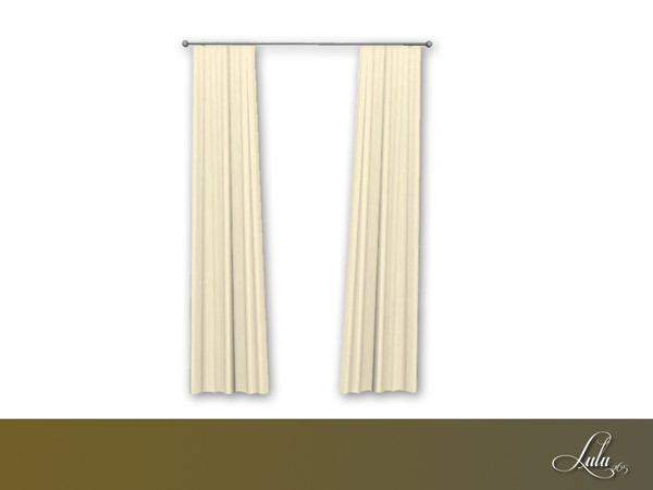 Sims 3 — Lily Dining Curtain by Lulu265 — Part of the Lily Dining Set