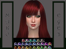 Sims 4 — Mako Eyes by Lorwyn — Exotic Eyes in 26 colors.