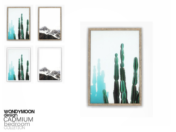 Sims 4 — Cadmium Painting by wondymoon — - Cadmium Bedroom - Painting - Wondymoon|TSR - Creations'2017