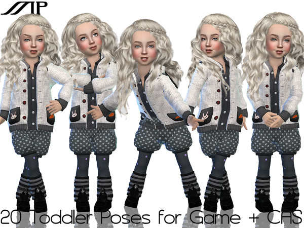 Sims 4 — MartyP ToddlerSet N1 by MartyP — Toddler set 1 includes 20 poses. For CAS and for In Game play. Please take note