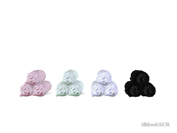 Sims 4 — Bathroom Baker - Towels by ShinoKCR — Contemporary Furniture Set for a Bathroom inspired by the Designer