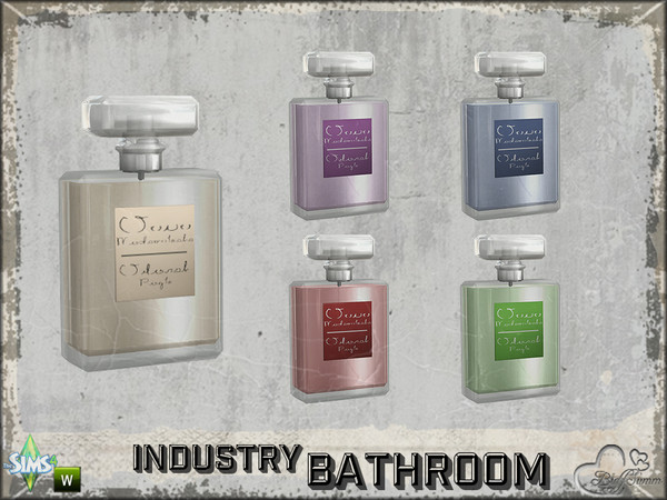 Sims 4 — Bathroom Industry Cosmetics Perfume 'Chinel' by BuffSumm — Part of the *Bathroom Industry* ***TSRAA***