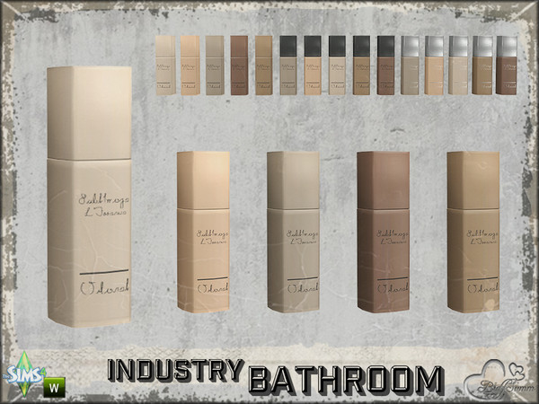 Sims 4 — Bathroom Industry Cosmetics Cream Cover 'Chinel' by BuffSumm — Part of the *Bathroom Industry* ***TSRAA***