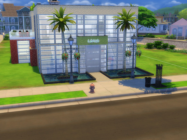 Sims 4 — Biblioscience by Egy922 — Do your Sims love books? Then what better place to hang out than a library? On a 40x30