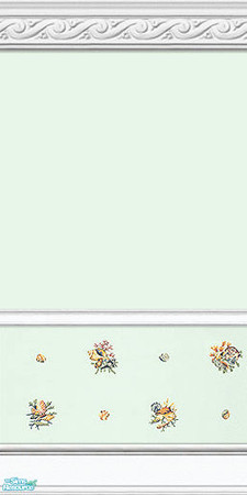 Sims 2 — By the Sea Wallpaper Collection - 09 by elektra274 — 9 of 12 wallpapered walls designed to coordinate with my