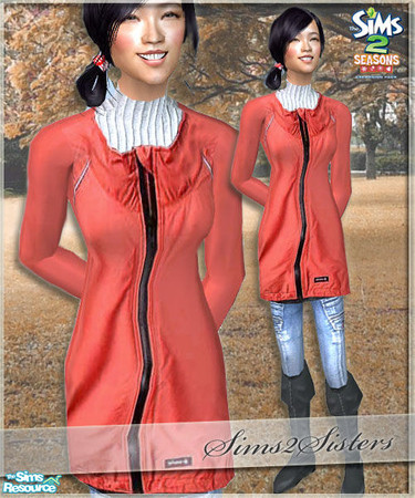 Sims 2 — S2S Outerwear Collection No.2 - 1d by sims2sisters — Our older creation categorized in Season EP OUTERWEAR.