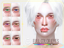 Sims 4 — masonmoo125 - Full Color Eyes by masonmoo125 — My first attempt at cc ~ - Both the iris and pupal are colored -