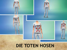 Sims 4 — Die Toten Hosen T-Shirts by Firestorm2110 — This are T-Shirts with Die Toten Hosen They are for a women.