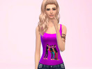 Sims 4 — One Direction tanktops by Vicakaty — My first creation based on my favorite boyband 1D!! Hope you enjoy!! 