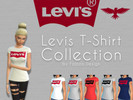 Sims 4 — Levis T-Shirt Collection by Falcon_Design — Levis T-Shirt Collection by Falcon Design [MADE IN GERMANY] Colours: