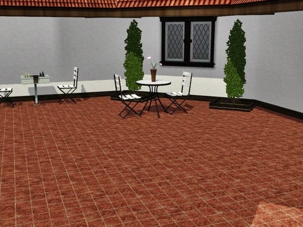 Sims 3 — Paving 3 by Prickly_Hedgehog — Diagonal paving pattern. Found in masonry