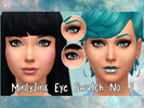 Sims 4 — Semi Realistic Eyes ( Swatch ) - MintyJinx by MintyJinx — So i made this after the first Eye swatch i made, i