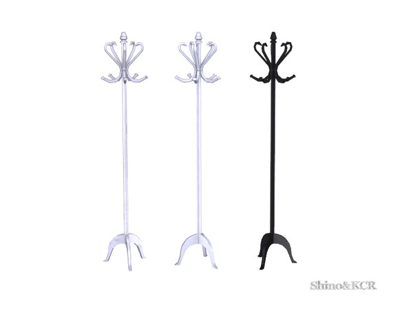 Sims 4 — Shabby Chic Bedroom Clothrack by ShinoKCR — Trendy Shabby Chic Furniture for your Sims under Sculptures