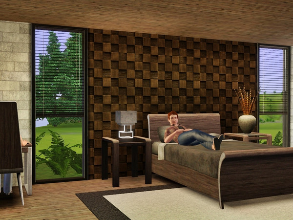Sims 3 — Wooden Decowall 3 by Prickly_Hedgehog — Wooden pattern for decorative walls