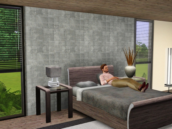 Sims 3 — Concrete 1 vertical by Prickly_Hedgehog — Modern concrete pattern for walls or floors
