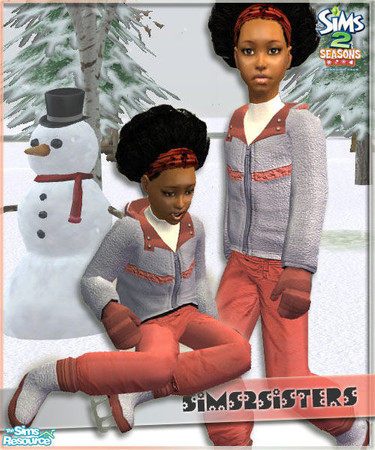 Sims 2 — S2S Collection No. 184014 ChF - 6 by sims2sisters — Outerwear for you little girls. Enjoy!