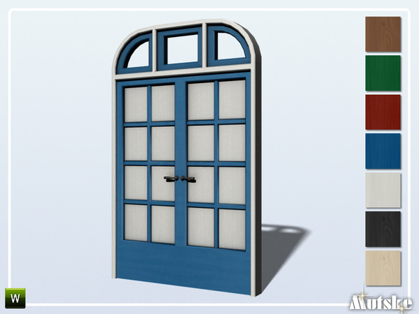 Sims 4 — Door Sevilla Privat 2x1 by Mutske — This door is part of the Sevilla Contructionset. Made by Mutske@TSR. 