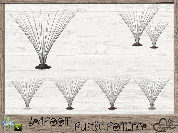 Sims 4 — Bedroom Rustic Romance Deco Wire Large by BuffSumm — Part of the *Bedroom Rustic Romance* ***TSRAA***