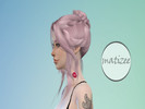 Sims 4 — kiss neck by matizee — tattoo kiss neck it comes in 3 different colors - red, purpple, magenta