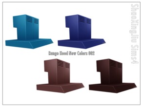 Sims 4 — Range Hood New Colors 002 by jeisse197 — 4 recolor in, hope you like it! Category : Objects Please do not modify