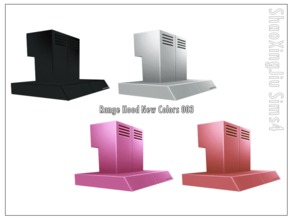 Sims 4 — Range Hood New Colors 003 by jeisse197 — 4 recolor in, hope you like it! Category : Objects Please do not modify