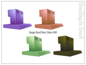 Sims 4 — Range Hood New Colors 004 by jeisse197 — 4 recolor in, hope you like it! Category : Objects Please do not modify