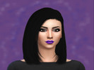 Sims 4 — PurpleRainLipstick by Willremor — This lipstick will turn your sims into a real purple queen Be ready to reign