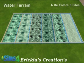 Sims 4 — Water Terrain Ver 1 by erickiacoleman2 — let your sim live the tropical oasis dream with these beautiful water